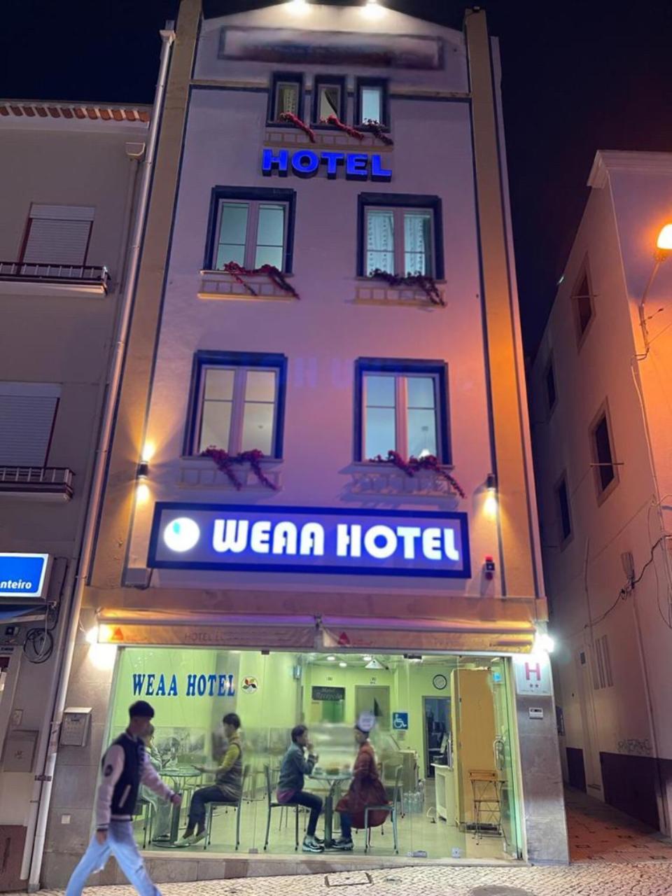 Weaa Hotel Nazaré Exteriör bild